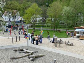 Einweihung der Katholischen Kindertagesstätte St. Vinzenz 2023 (Foto: Karl-Franz Thiede)